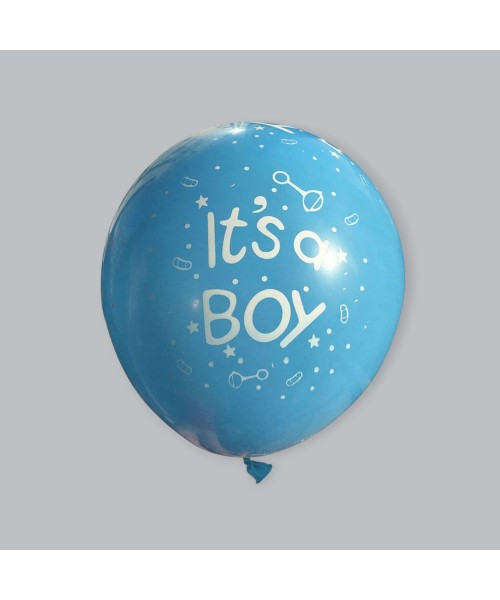 Erkek Bebek 1 Adet Helyum Balon (Ek Ürün Olarak Satılır)