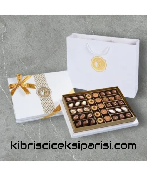 Beyaz Diamond El Yapımı Special Kutu Çikolata