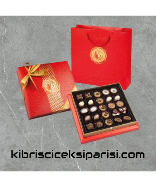 Kırmızı Diamond El Yapımı Special Kutu Çikolata